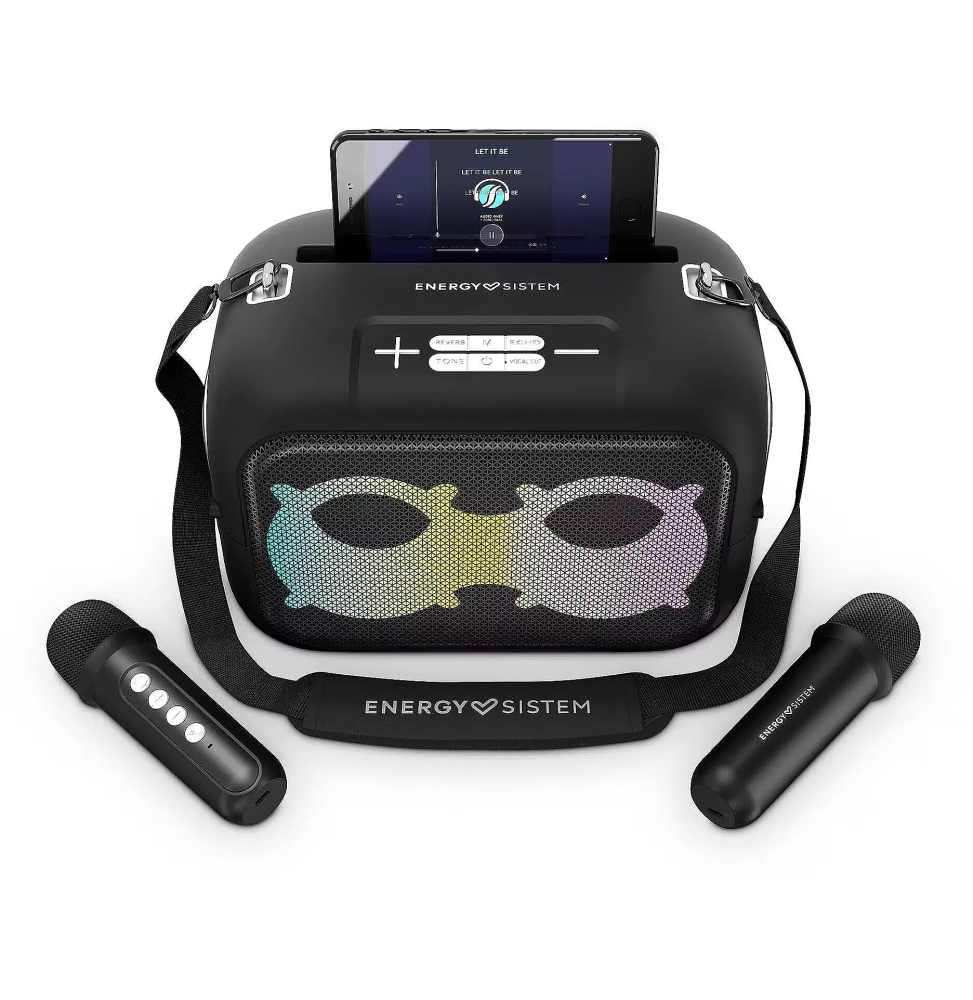 Enceinte portable Bluetooth Energy Sistem KaraokeStar Noir (8432426459339)
