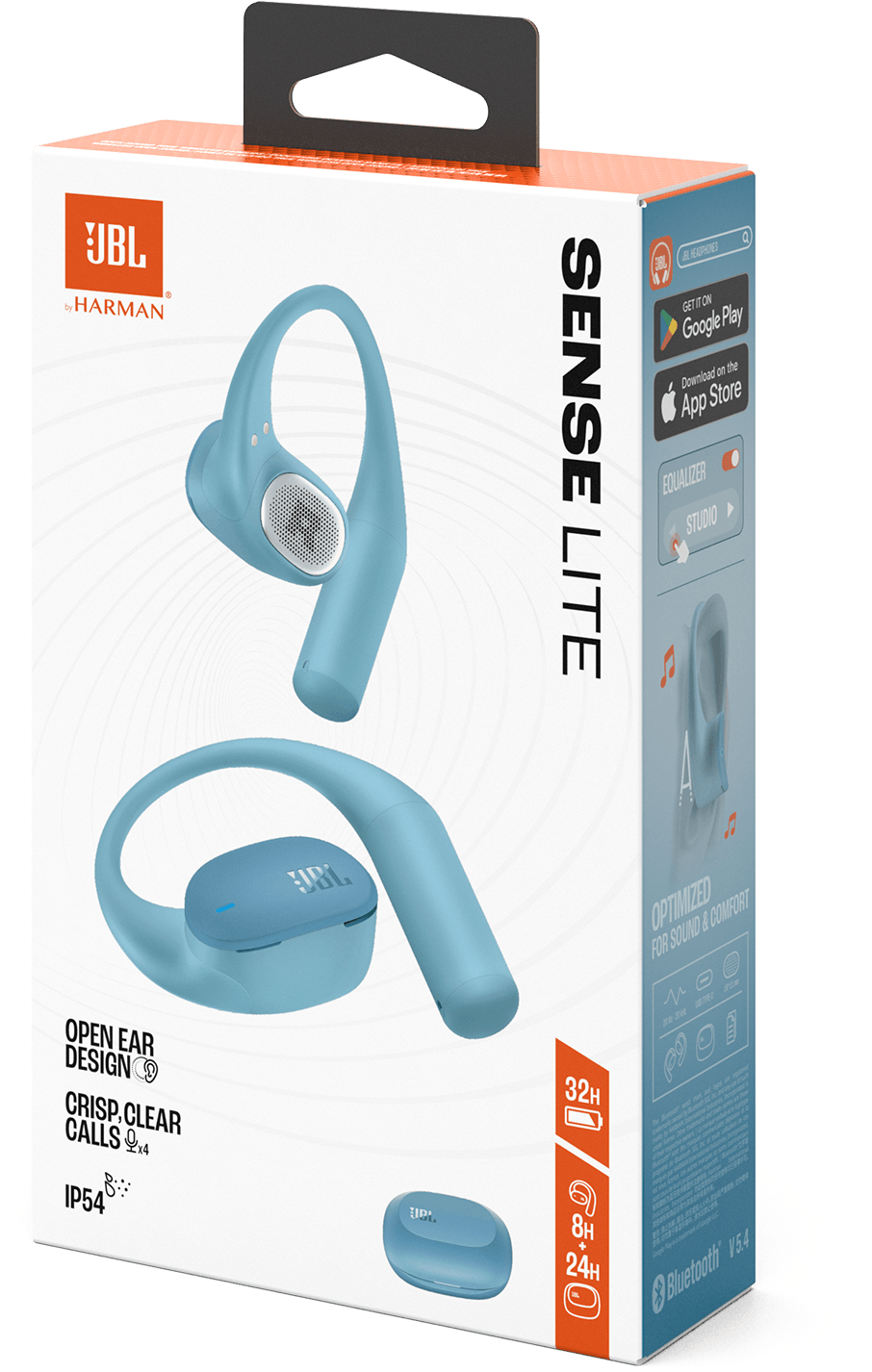 سماعات أذن Bluetooth JBL Sense Lite TWS أزرق (1200130023101) — صورة 6