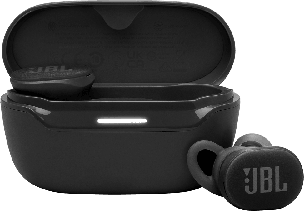 سماعات أذن Bluetooth JBL Endurance Race 2 TWS أسود (1200130014291) — صورة 1