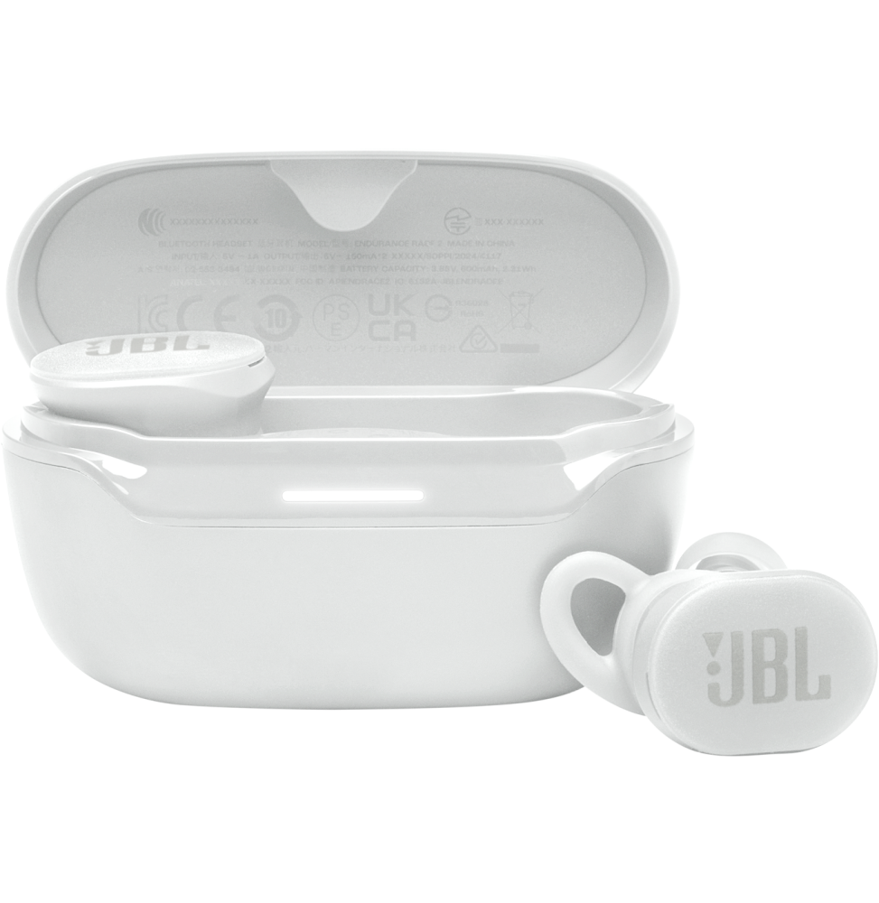 Écouteurs Bluetooth JBL Endurance Race 2 TWS Blanc (1200130014314)