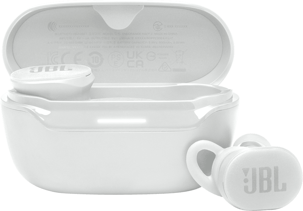 JBL Endurance Race 2 TWS Bluetooth Earbuds White (1200130014314) — image 1