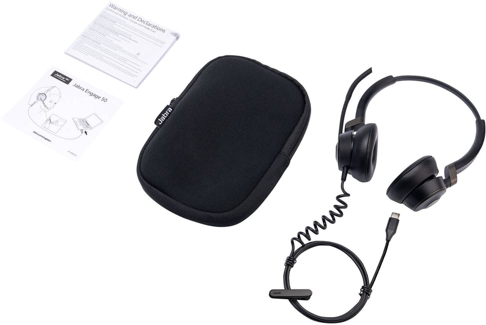 سماعة رأس بميكروفون Jabra Engage 50 II UC - Duo USB-A (5099-610-279) — صورة 11