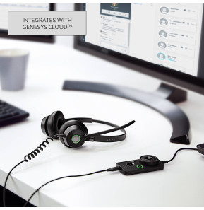 Micro-casque Jabra Engage 50 II UC - Duo USB-A (5099-610-279)