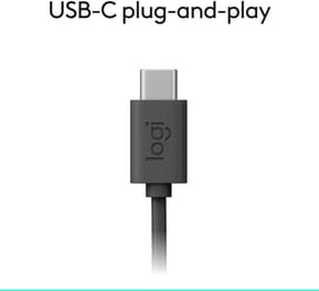 Micro-casque filaire Logitech H390 - USB type-C (981-001576) — image 7