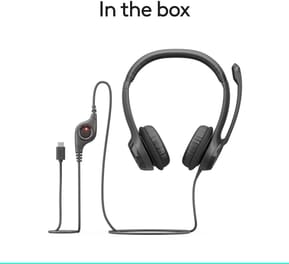 Micro-casque filaire Logitech H390 - USB type-C (981-001576) — image 5