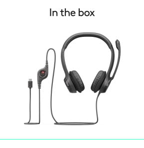 Micro-casque filaire Logitech H390 - USB type-C (981-001576)