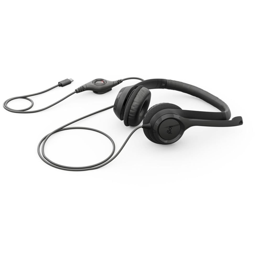 Micro-casque filaire Logitech H390 - USB type-C (981-001576)