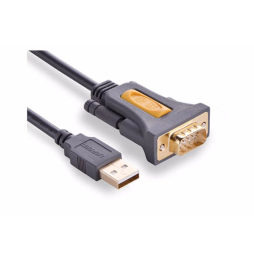 Adaptateur Ugreen USB 2.0 vers DB9 RS-232 Mâle - 3 mètres (20223)
