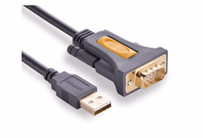 Adaptateur Ugreen USB 2.0 vers DB9 RS-232 Mâle - 3 mètres (20223) — image 3