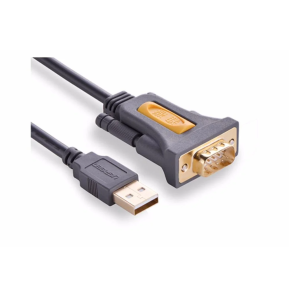 Adaptateur Ugreen USB 2.0 vers DB9 RS-232 Mâle - 3 mètres (20223)