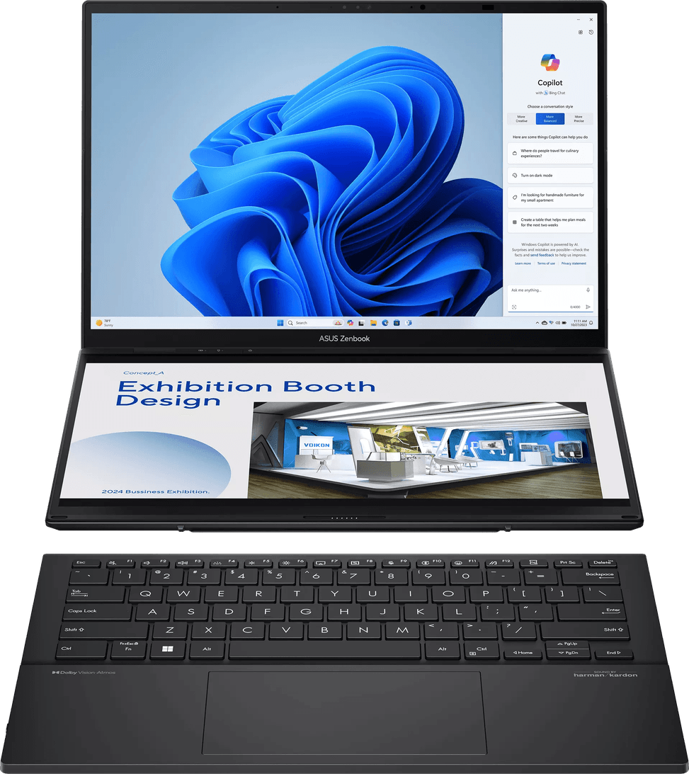 Ordinateur portable Asus Zenbook Duo (UX8406CA-QL227W) — image 2