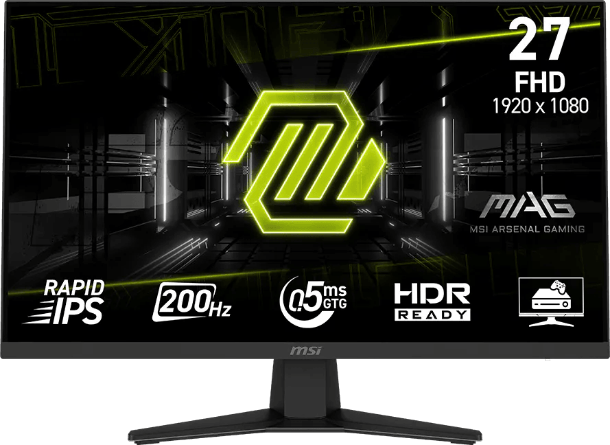 شاشة للألعاب 27" Full HD MSI MAG 274F (9S6-3CE41H-045) — صورة 1