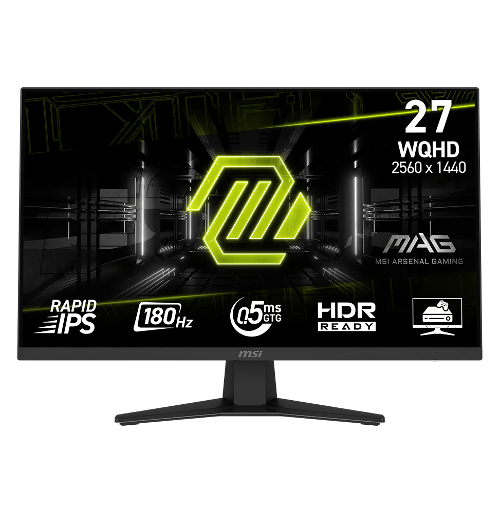 Écran Gaming 27" WQHD MSI MAG 274QF (9S6-3CE41H-048)