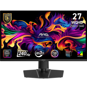 Écran Gaming 27" WQHD MSI MAG 273QP QD-OLED X24...