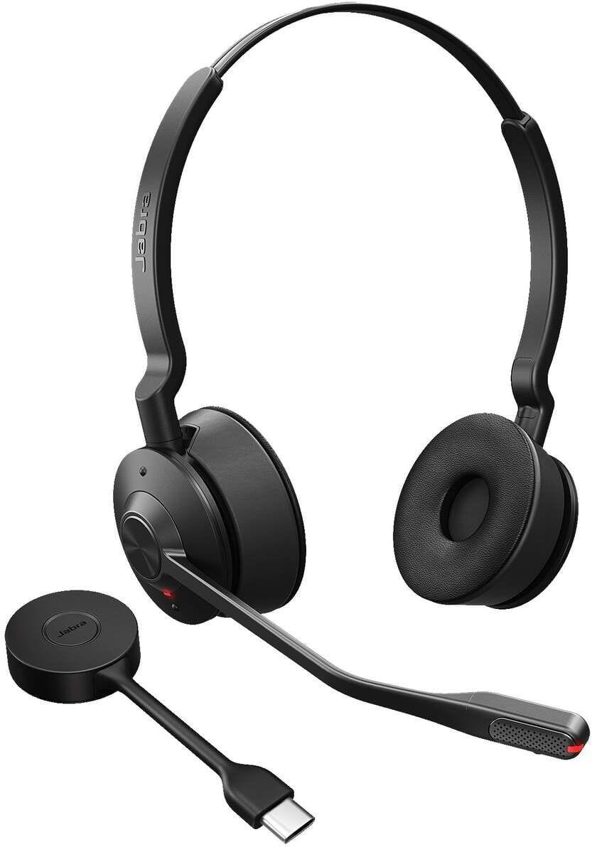 Micro-casque Jabra Engage 55 UC Stéréo USB-C - avec Base chargeur (9559-435-111) — image 3