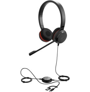 Micro-casque Jabra Evolve 20 SE Stéréo UC avec...