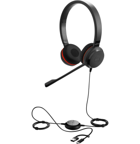Micro-casque Jabra Evolve 30 II Stereo UC avec...