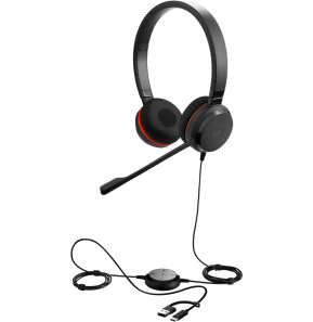 Micro-casque Jabra Evolve 30 II Stereo MS avec...