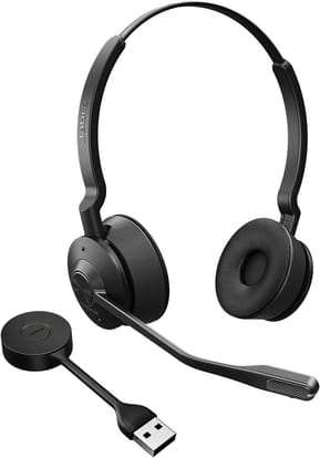 Micro-casque Jabra Engage 55 SE Stéréo UC avec Link400a + support de charge (9659-415-111) — image 4