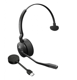 Micro-casque sans fil Jabra Engage 55 SE Mono UC avec adaptateur USB-C (9653-430-111)