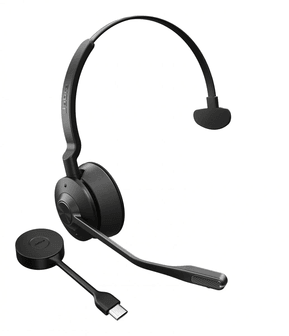 Micro-casque sans fil Jabra Engage 55 SE Mono UC avec adaptateur USB-C (9653-430-111)