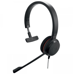 Micro-casque Jabra Evolve 20 MS Mono avec adaptateur USB C/A (4993-823-169)