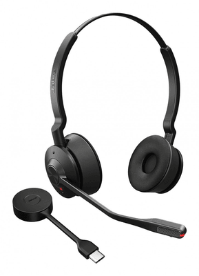 Micro-casque Jabra Engage 55 SE Stéréo UC avec adaptateur USB-C (9659-430-111)