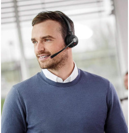 Micro-casque sans fil Jabra Engage 45 SE duo Stéréo - avec Base chargeur (9659-523-111)