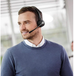 Micro-casque sans fil Jabra Engage 45 SE duo Stéréo - avec Base chargeur (9659-523-111)