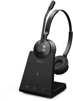 Micro-casque sans fil Jabra Engage 45 SE duo Stéréo - avec Base chargeur (9659-523-111)