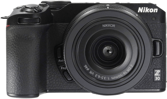 Appareil photo hybride Nikon Z30 + Objectif Nikkor Z DX 16-50mm f/3.5-6.3 VR (4960759913647)