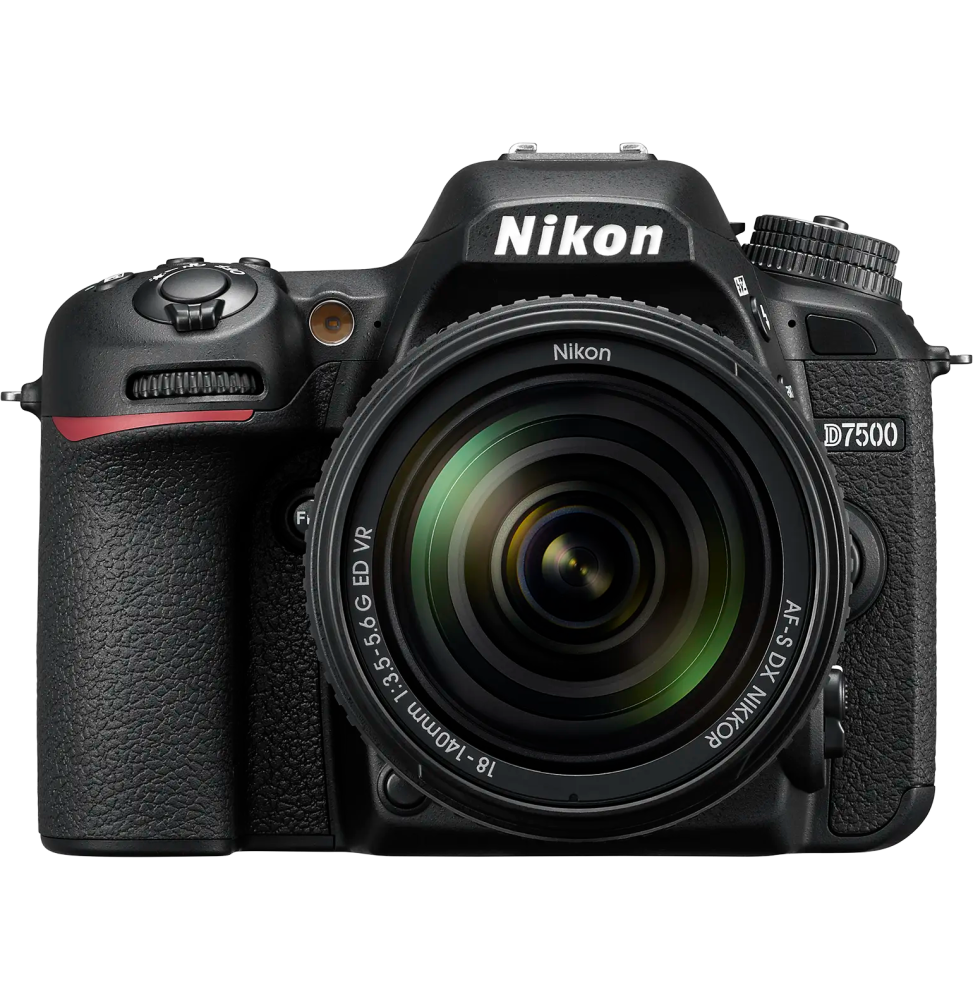 Appareil photo reflex Nikon D7500 + Objectif AF-S DX Nikkor 18-140mm f/3.5-5.6G ED VR (18208953509)