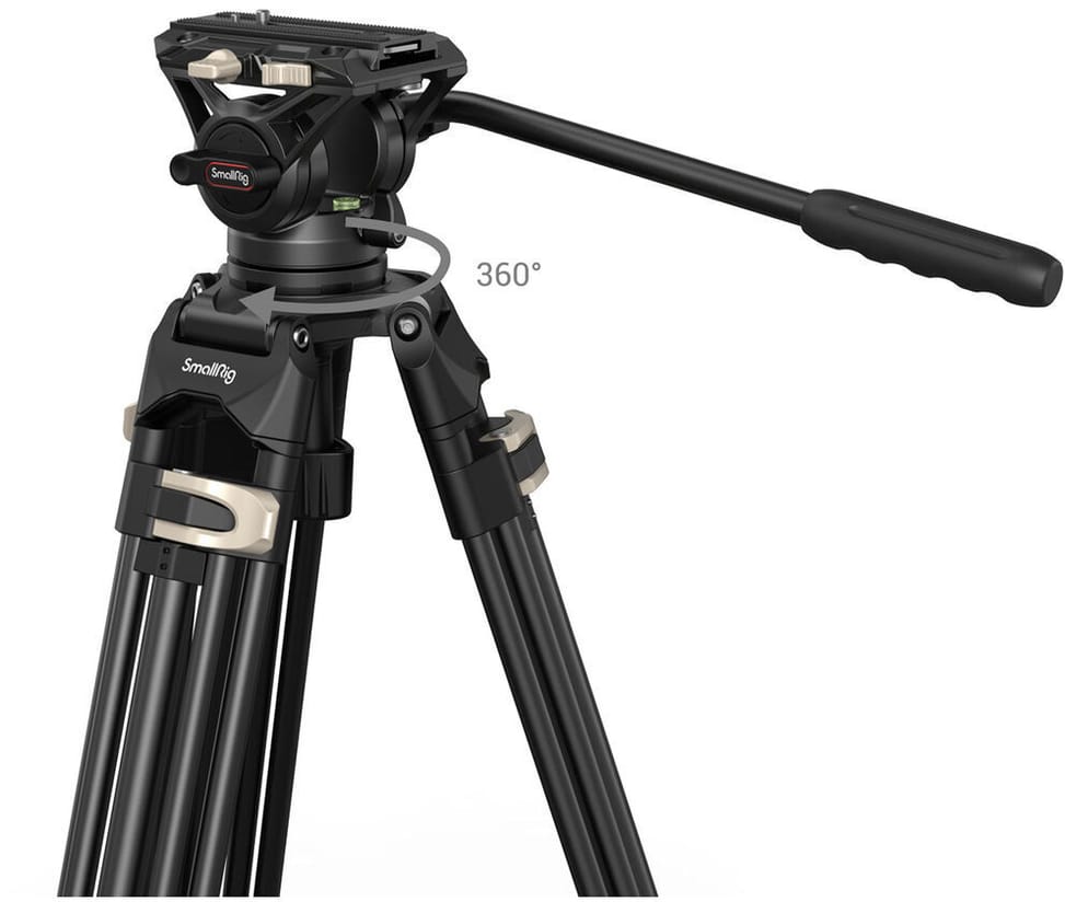 Trépied Vidéo robuste SmallRig AD-01 avec tête fluide (6941590013466) — image 3