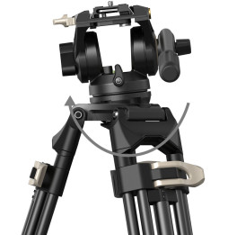 Trépied Vidéo robuste SmallRig AD-01 avec tête fluide (6941590013466)