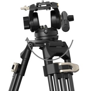 Trépied Vidéo robuste SmallRig AD-01 avec tête fluide (6941590013466)