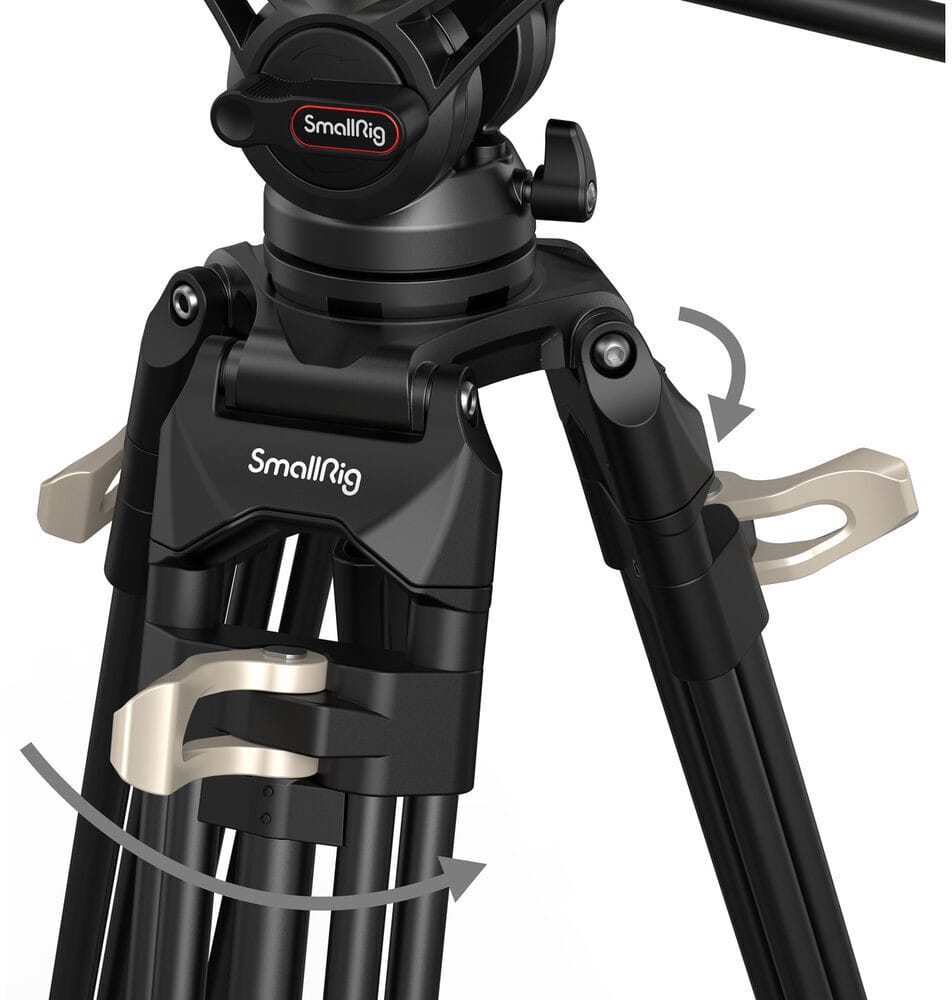Trépied Vidéo robuste SmallRig AD-01 avec tête fluide (6941590013466) — image 6