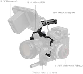 Cage pour appareil photo SmallRig avec poignée supérieure pour Nikon ZR (6941590025377) — image 5