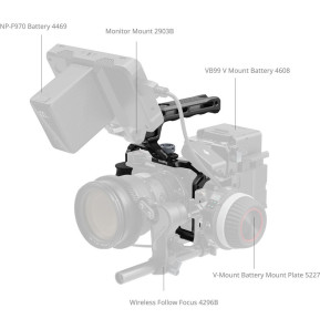 Cage pour appareil photo SmallRig avec poignée supérieure pour Nikon ZR (6941590025377)