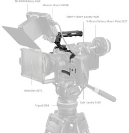Cage pour appareil photo SmallRig avec poignée supérieure pour Nikon ZR (6941590025377)