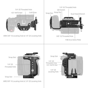Kit de cage de base SmallRig pour Canon EOS C50 (6941590026459) — image 2