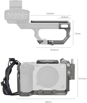 Kit de fixation Smallrig HawkLock 4771 Cage Protege pour caméra Sony (6941590018126) — image 5