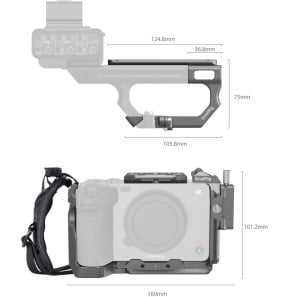 Kit de fixation Smallrig HawkLock 4771 Cage Protege pour caméra Sony (6941590018126)