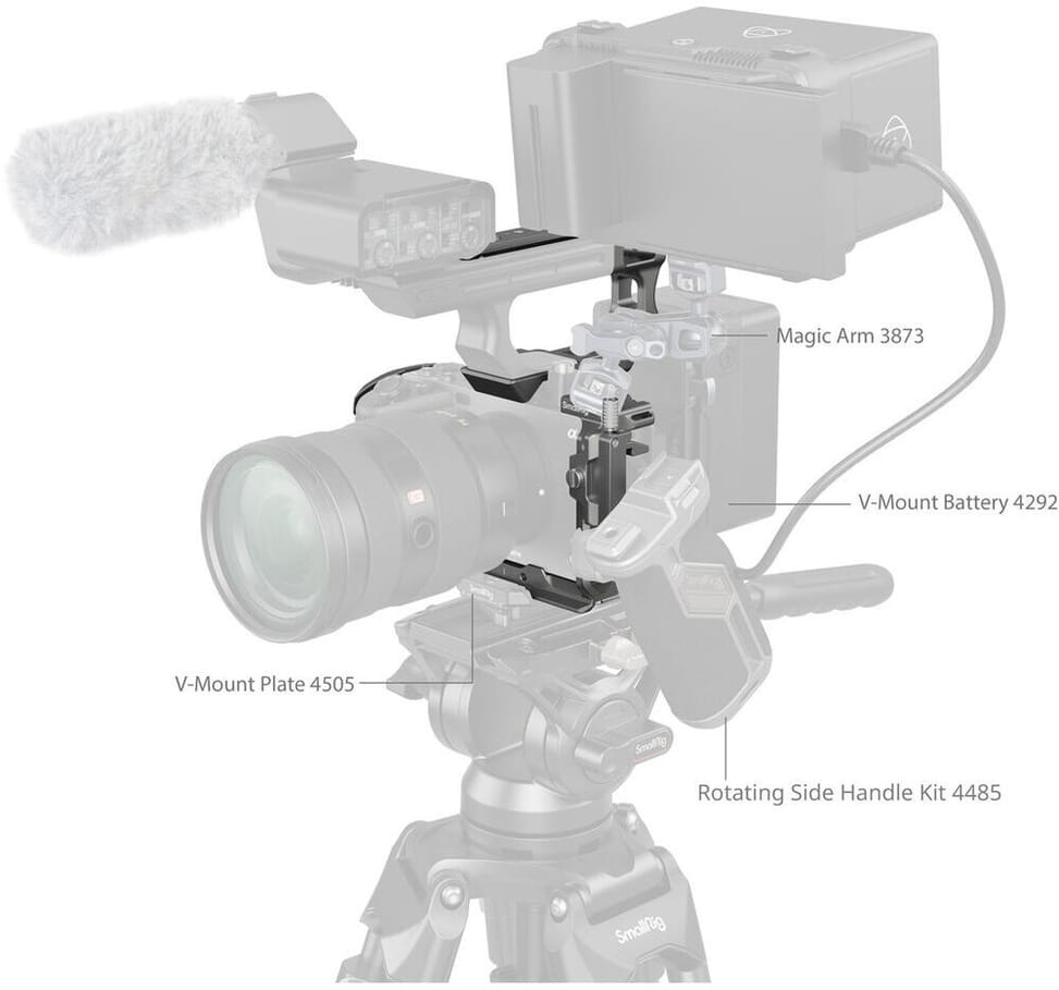 Smallrig HawkLock 4771 Protective Cage Mounting Kit for Sony cameras (6941590018126) — image 3