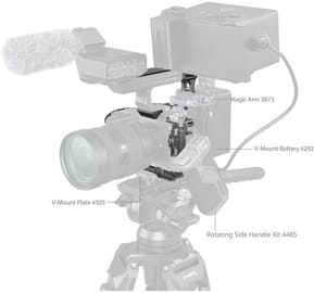 Kit de fixation Smallrig HawkLock 4771 Cage Protege pour caméra Sony (6941590018126) — image 3