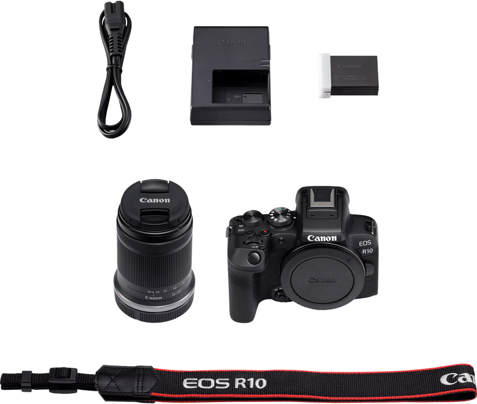 Appareil photo hybride Canon EOS R10 + Objectif RF-S 18-150 mm IS STM (5331C017) — image 9