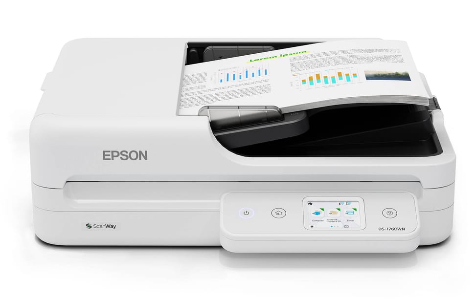 ماسح ضوئي Epson WorkForce DS-1760WN (B11B274402) — صورة 1
