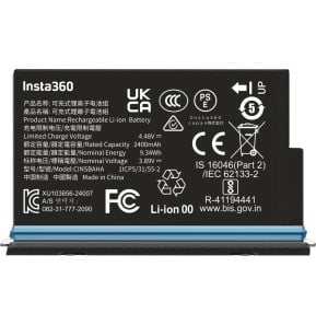 Batterie Rechargeable pour caméra Insta360 X5 -...