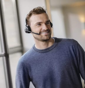 Micro-casque Jabra Engage 45 SE version Mono avec adaptateur USB-C (9653-523-111) — image 5