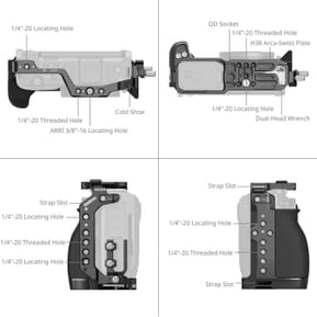 طقم قفص كاميرا SmallRig Advanced لـ Nikon ZR (6941590024721) — صورة 4