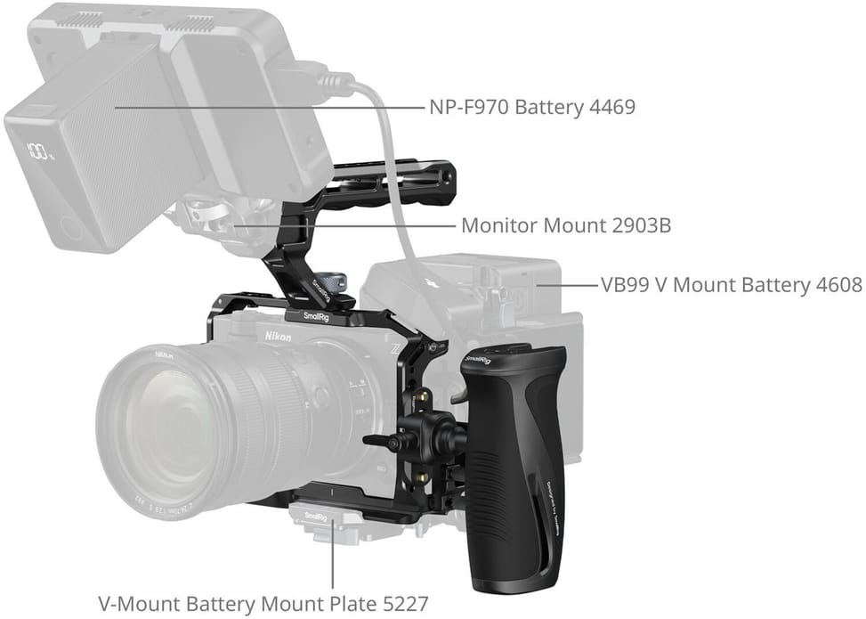SmallRig Advanced Camera Cage Kit for Nikon ZR (6941590024721) — image 6
